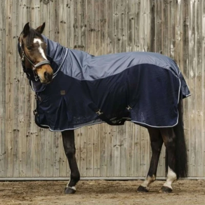 Afbeelding van EQUITHÈME Zomerdeken 3 in 1 Mixte Navy 135/183