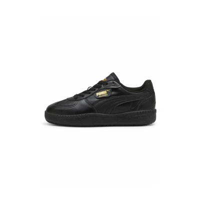 Afbeelding van Palermo Moda leren sneakers voor Dames, Zwart, Maat 44,5 PUMA