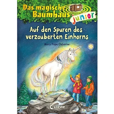 Afbeelding van Das magische Baumhaus junior (Band 33) Auf den Spuren des verzauberten Einhorns