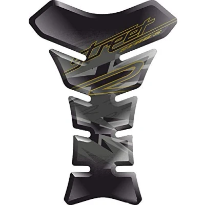 Afbeelding van Tankpad, tankschUTZ, herkenningsbescherming, hars, 3D effect, compatibel met Triumph Street Triple Streettriple 675 1050 R RX v4