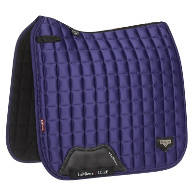 Image de LeMieux Tapis de Selle Loire Classic Satin Square CC Ink Blue L (Full)