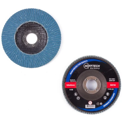 Afbeelding van Hofftech Lamellen Schuurschijf K80 125 mm Prijs per Stuk