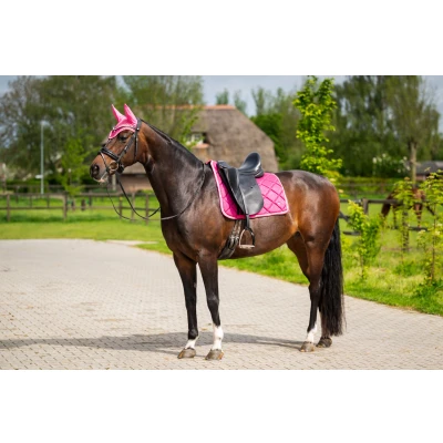 Image de HB Tapis de Selle Dressage Showtime Fuchsia