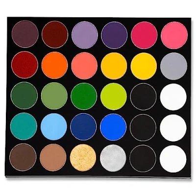 Afbeelding van Mehron Paradise AQ Schmink op waterbasis Schminkpalet 30 kleuren