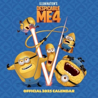 Afbeelding van Minions Despicable Me Kalender 2025