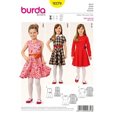 Afbeelding van Burda Naaipatroon 9379 Jurk in variaties