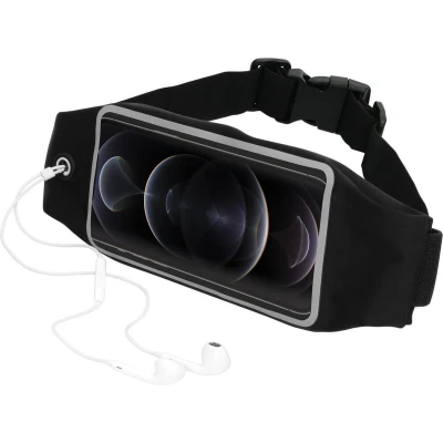 Afbeelding van Mobiparts Comfort Fit Sport Belt Apple iPhone 12 Pro Max Black