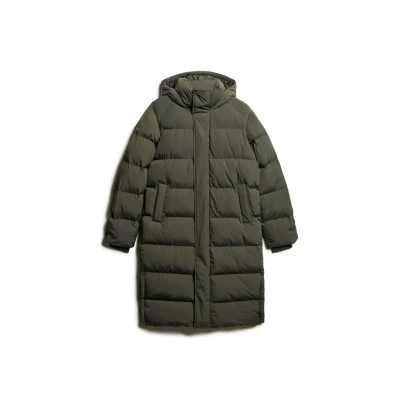 Afbeelding van Superdry Hooded Longline Puffer Winterjas Heren