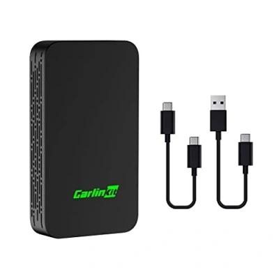 Afbeelding van Carlinkit carplay Wireless 5.0 en Android Auto 2 in 1 adapter, geschikt voor auto&#039;s met Apple Auto, zet bekabelde om draadloos, AA naar draadloos