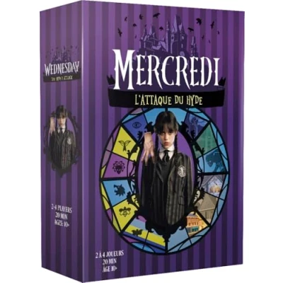Afbeelding van Asmodee Mixlore Mercredi L&#039;attaque du Hyde Jeux de société Cartes A partir 10 Ans 2 à 4 Joueurs 20 Min Version française