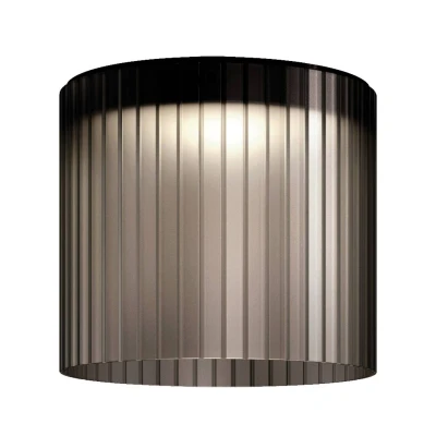 Afbeelding van Kundalini Giass LED plafondlamp, Ø 40 cm, grijs