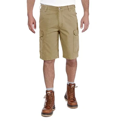 Afbeelding van Carhartt Rugged Flex Rigby cargoshorts voor heren, 11 inch, Rigby, Donkere Khaki