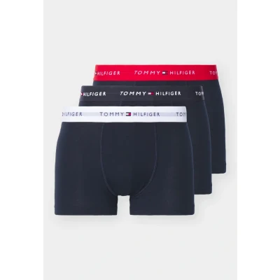 Afbeelding van Tommy Hilfiger 3p Wb Trunk Um0um02763 Heren (1 stuk), Veelkleurig (Primary Red/White/Desert Sky), S