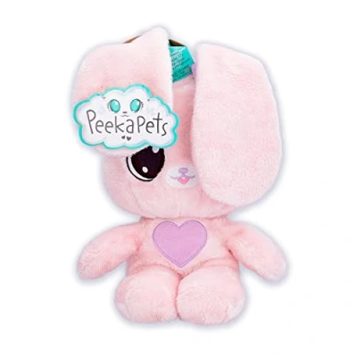 Afbeelding van Peekapets Bunny roze Kiekeboe Knuffel