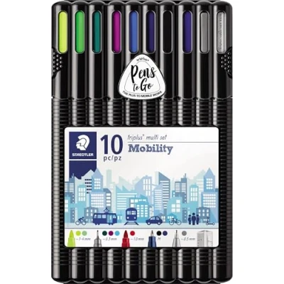 Afbeelding van STAEDTLER triplus multi set mobility 10 st