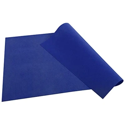 Afbeelding van Pro Nappe Ref. S340146I placemat Spunbond vlies scheurbestendig, waterafstotend en afwasbaar formaat 30 x 40 cm kleur marineblauw gemaakt in Frankrijk van schaal met 100 sets