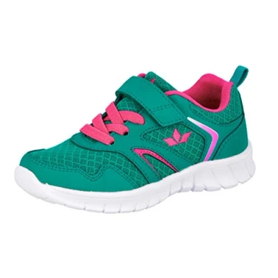 Afbeelding van LICO SKIP Sneakers laag voor kinderen, Maat: 34, Türkis/pink Imitatieleer/ textiel