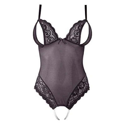 Afbeelding van Open body met parels, maat M