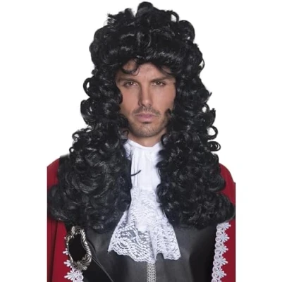 Afbeelding van Piratenpruik voor mannen Verkleedpruik One size