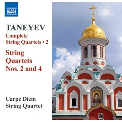 Afbeelding van Carpe Diem String Quartet Quartets Nos. 2 &amp; 4 (CD)