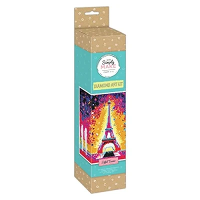 Afbeelding van Simply Make Diamond Art Kit Eiffel Tower