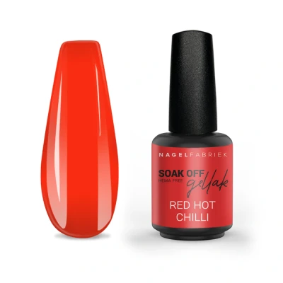 Afbeelding van Soak Off Gellak Red Hot Chilli