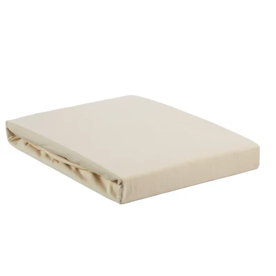 Afbeelding van Beddinghouse Premium Jersey Lycra Topper Hoelaken Natural