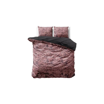 Afbeelding van Dekbedovertrek Lits Jumeaux 240x200 Dreamhouse Velvet Bruin