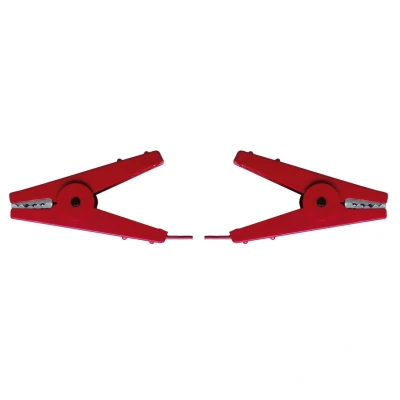 Afbeelding van Ako Aftrasterverbinder met 2 Krokodilklemmen Rood 60cm