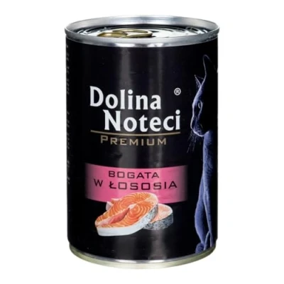 Afbeelding van Kattenvoer Dolina Noteci Premium Zalm 400 g