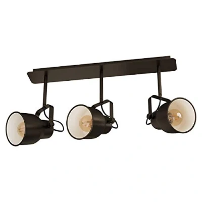 Afbeelding van EGLO Mitchley Spot E27 57,5 cm Zwart/Crème