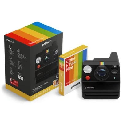 Image de Polaroid Now+ Gen 3 Black + Color Film Bundle (8 Photos)
