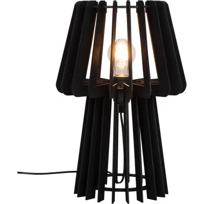 Afbeelding van Nordlux Groa tafellamp E27 zwart hout