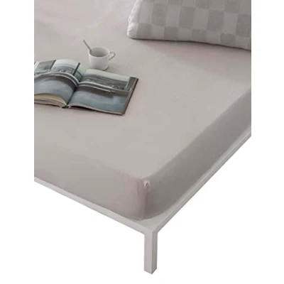 Afbeelding van Verstelbaar onderlaken Naturals ELBA Lichtgrijs 90 x 190/200 cm (Bed van 90)