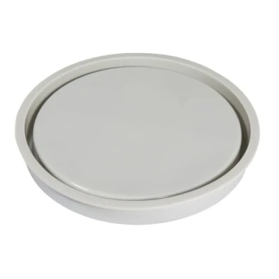 Afbeelding van Rayher Ronde siliconen mal Ø 17 cm hoogte 2,1 gieten met creatief beton giethars Raysin gietpoeder 36125000