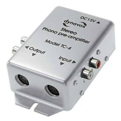 Afbeelding van Dynavox TC4 Phono voorversterker Zilver
