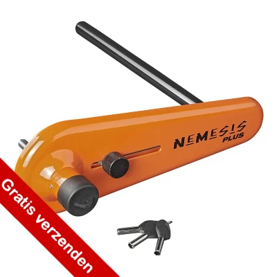 Afbeelding van Fullstop security Wielklem Nemesis Plus SCM voor camper