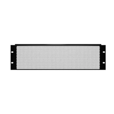 Afbeelding van Adam Hall 87223VR 19&quot; U Lüftungsblende 3HE, Rundloch Rack paneel