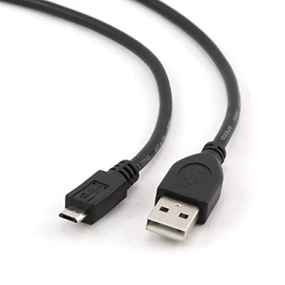 Afbeelding van Kabel USB 2.0a naar Micro B GEMBIRD (3 m) Zwart 1,8 m