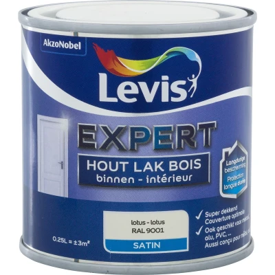 Afbeelding van Levis Expert Lak Binnen Satin Lotus 0.25L