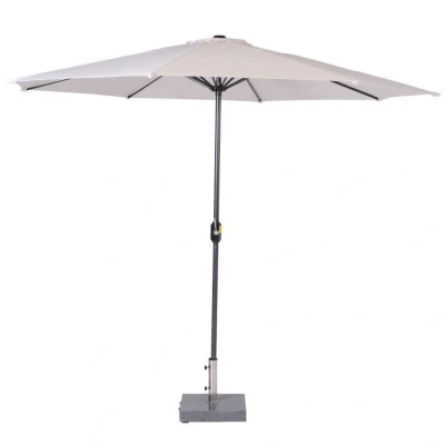 Afbeelding van Garden Impressions Stokparasol Lotus Ø300 cm Ecru