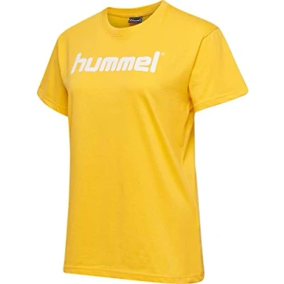 Afbeelding van Hummel Hmlgo Tshirt print, Dames, Maat: 34, Sports yellow