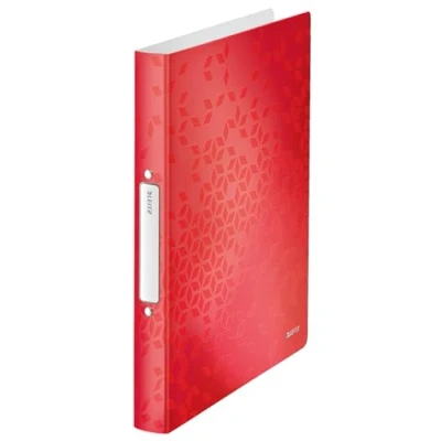 Afbeelding van Leitz WOW ringmap, uit PP, rug van 25 mm, A4, rood 10 stuks