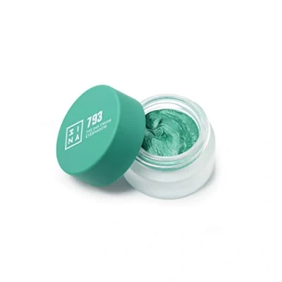 Image de 3INA MAKEUP The 24h Cream Eyeshadow 793 Turquoise Fard à paupière crème longue durée Nuances mates et chatoyantes Haute pigmentation Formule waterproof Vegan Cruelty Free