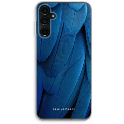 Afbeelding van Case Company® hoesje geschikt voor Samsung Galaxy A14 Pauw Soft Cover Telefoonhoesje Bescherming aan alle Kanten en Schermrand