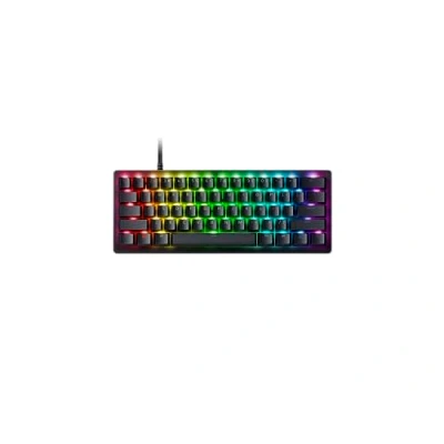 Afbeelding van Razer Huntsman V3 Pro Mini 60% analoog optisch toetsenbord voor ESport sneltrekken (sneldrukken, geïntegreerde snelle instellingen, multifunctioneel stuurwiel) SE lay out zwart