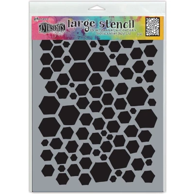 Afbeelding van Ranger Dylusions Stencils Behave Large DYS77985 Dyan Reaveley (09 21)