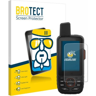 Afbeelding van BROTECT Screenprotector voor Garmin GPSMAP 66i Folie Beschermfolie Beschermglas transparant