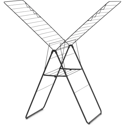 Afbeelding van Brabantia HangOn Droogrek 25m Inklapbaar Wasrek Matt Black