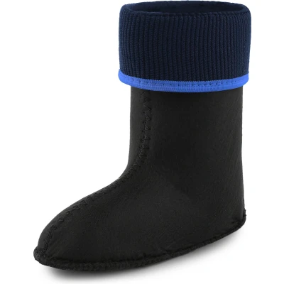 Afbeelding van Ladeheid Fleece sokken EVA regenlaarzen Unisex kinderen KL058, Blauw